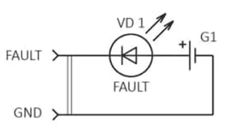 Реализация выхода FAULT «АВАРИЯ» в шаговых приводах серии БУШД-4.2LAN Modbus