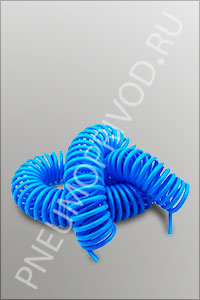 Шланг спиральный, спиральная трубка полиуретановая